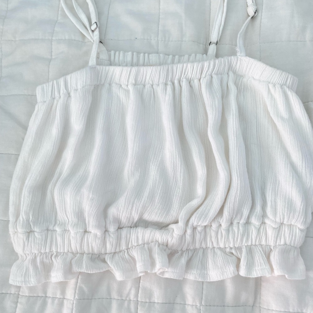 Hollister cropped tank